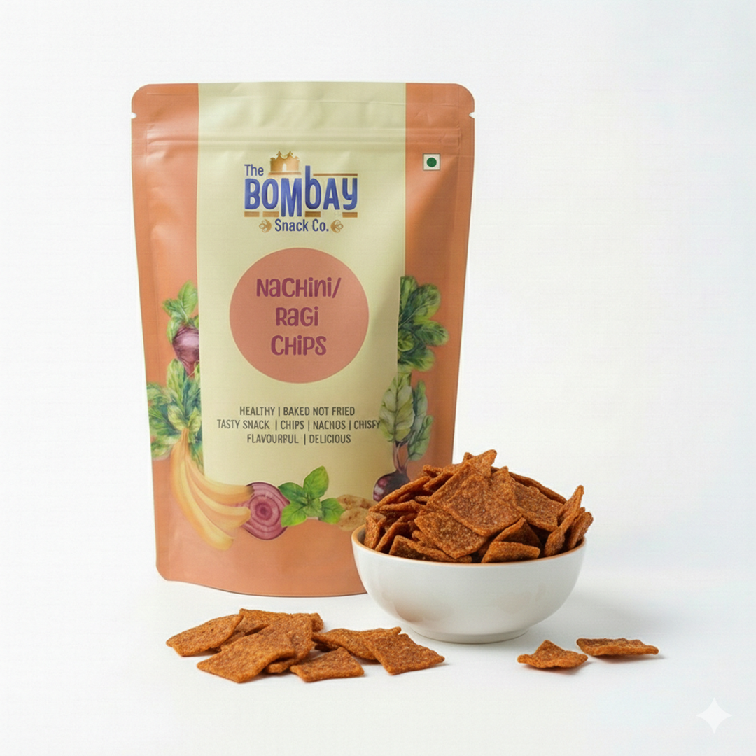 Baked Ragi (Nachini) Chips