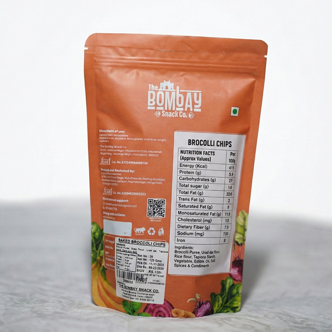 Baked Broccoli Chips