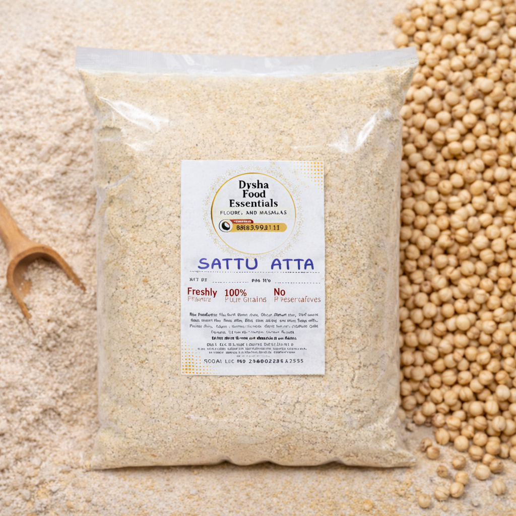 Sattu Atta / Roasted Black Chana Atta